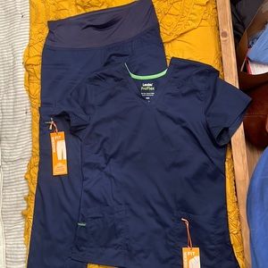 Womens Landau ProFlex Scrub set sz medium
